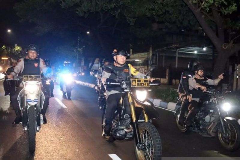 Kepolisian fokuskan patroli malam untuk cegah tawuran hingga KDRT di DKI