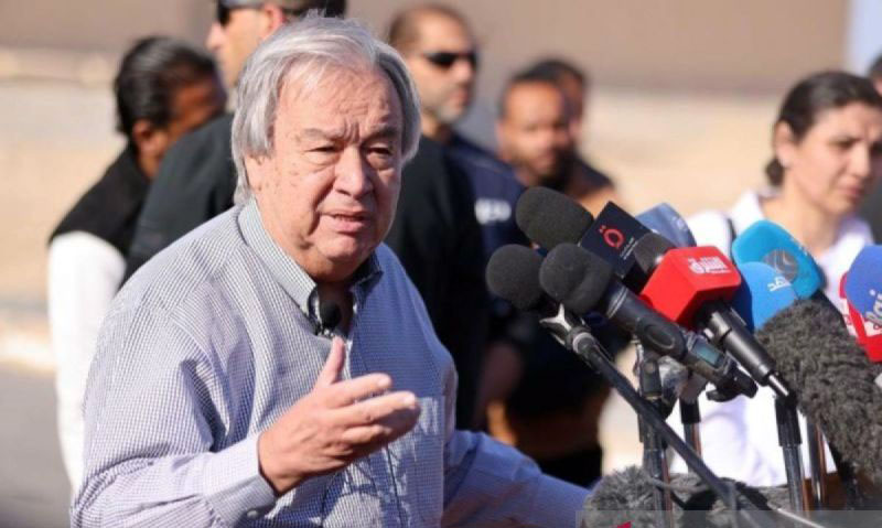 Sekjen PBB desak Israel dan Lebanon untuk hentikan permusuhan