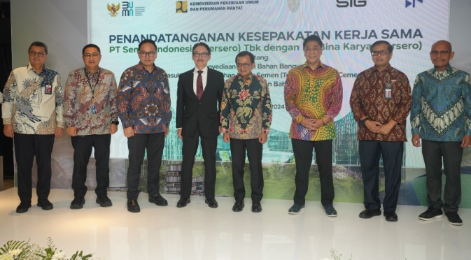 Bina Karya sambut positif kerja sama dengan SIG wujudkan green construction di IKN Bina Karya sambut positif kerja sama dengan SIG wujudkan green construction di IKN
