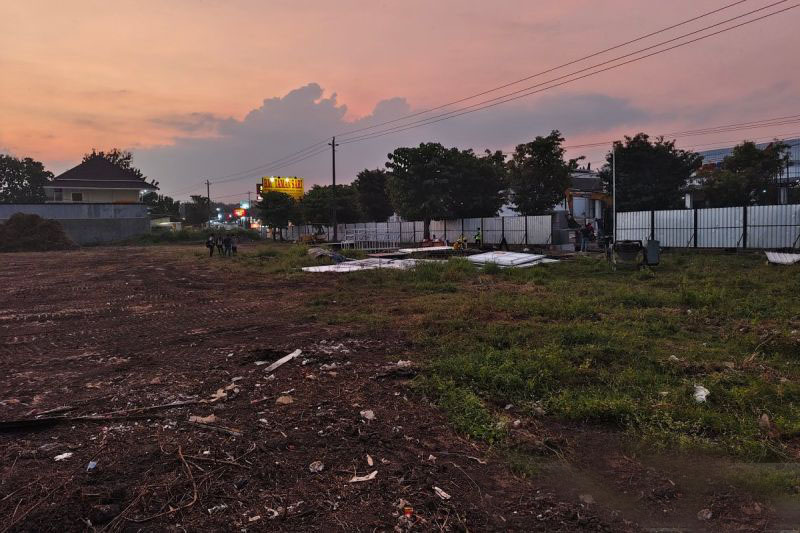 Kediaman Jokowi di Karanganyar Jateng mulai dibangun