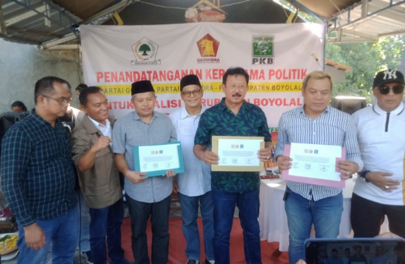3 partai politik di Boyolali bentuk koalisi perubahan jelang Pilkada