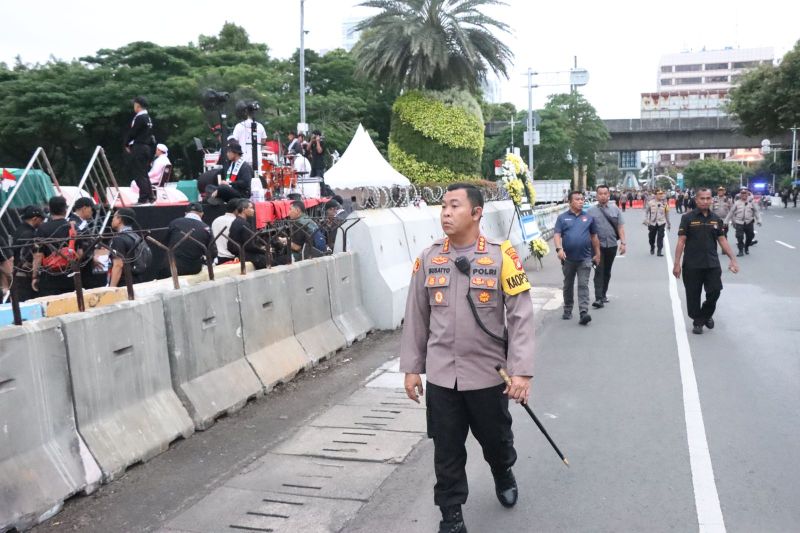 Polisi siagakan hampir 1.600 personel amankan Aksi Bela Palestina Polisi siagakan hampir 1.600 personel amankan Aksi Bela Palestina