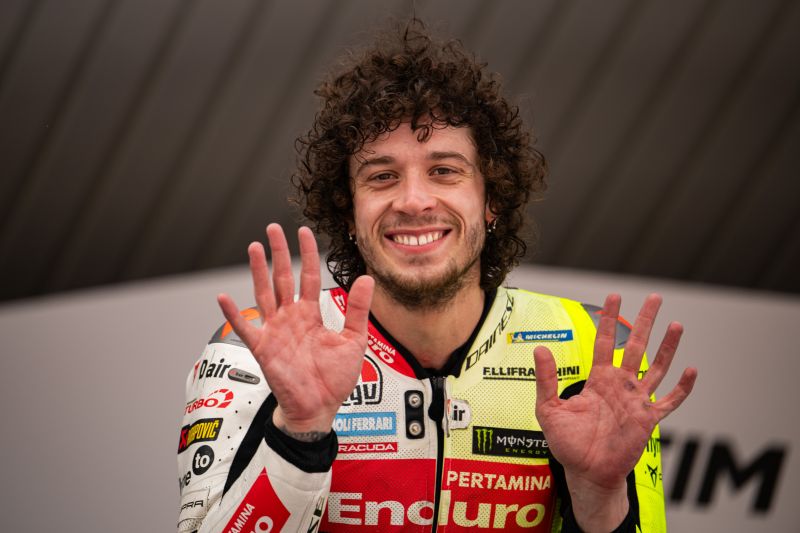 Bezzecchi ingin akhiri musim 2024 bersama VR46 dengan manis Bezzecchi ingin akhiri musim 2024 bersama VR46 dengan manis