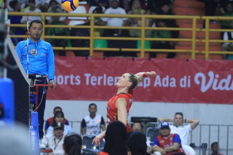 Jakarta Popsivo segel tiket final four usai tundukkan JPE 3-0 Jakarta Popsivo segel tiket final four usai tundukkan JPE 3-0