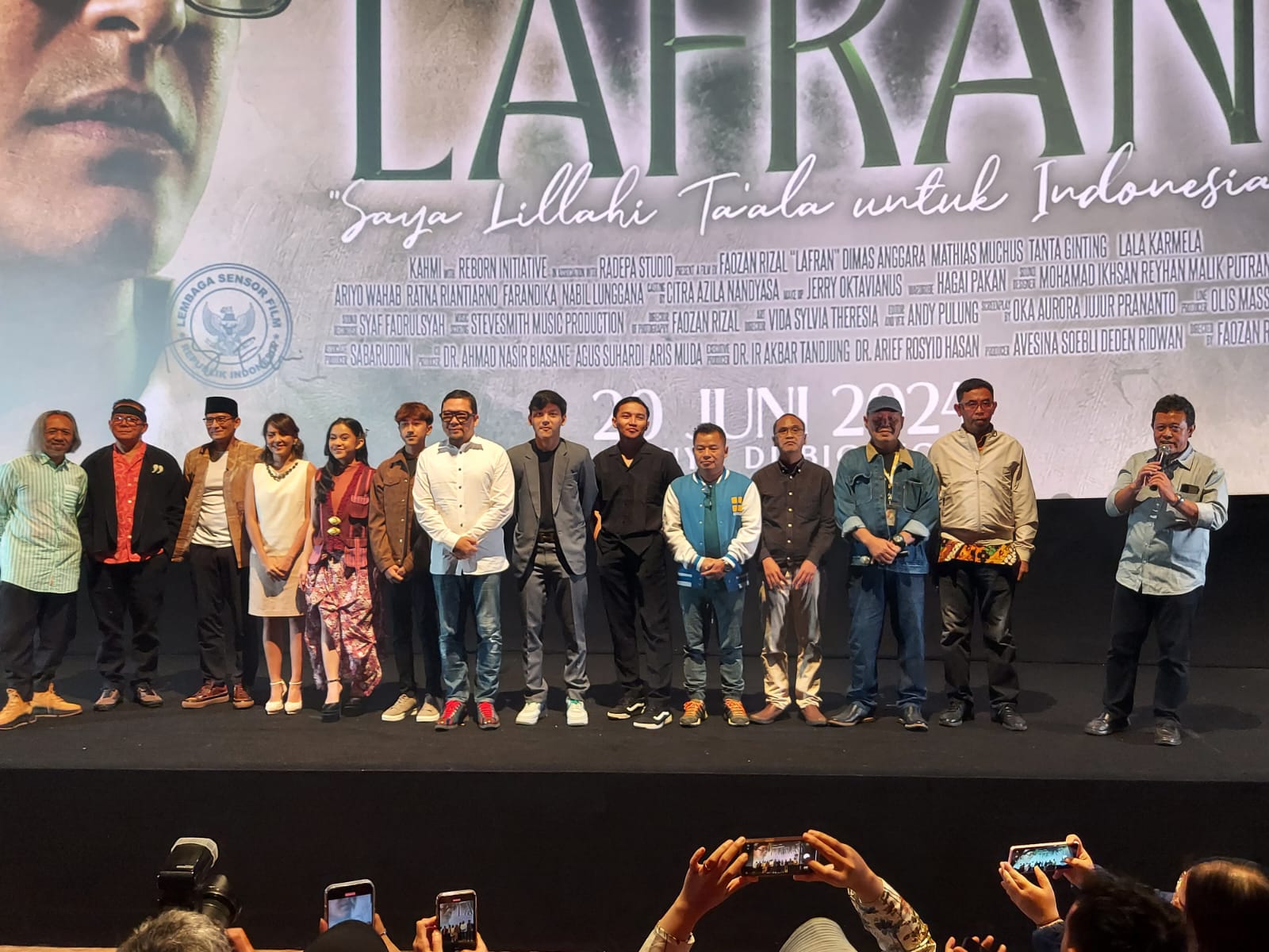 Nobar Film Lafran Pane ke-19 ditonton mantan Wakil Presiden RI, Jusuf Kalla Nobar Film Lafran Pane ke-19 ditonton mantan Wakil Presiden RI, Jusuf Kalla