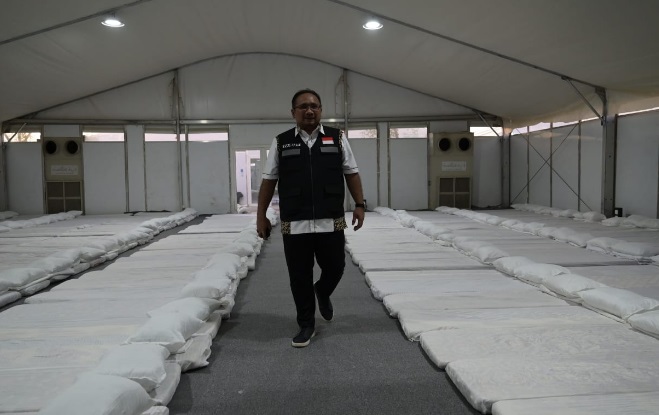 Menag cek kiesiapan layanan ibadah puncak haji di Armuzna Menag cek kiesiapan layanan ibadah puncak haji di Armuzna