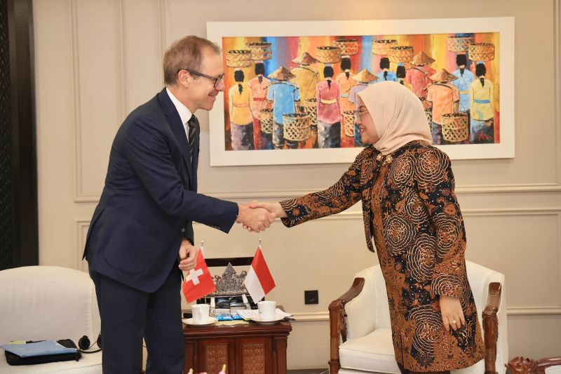 Indonesia perkuat kerja sama ketenagakerjaan dengan Swiss Indonesia perkuat kerja sama ketenagakerjaan dengan Swiss