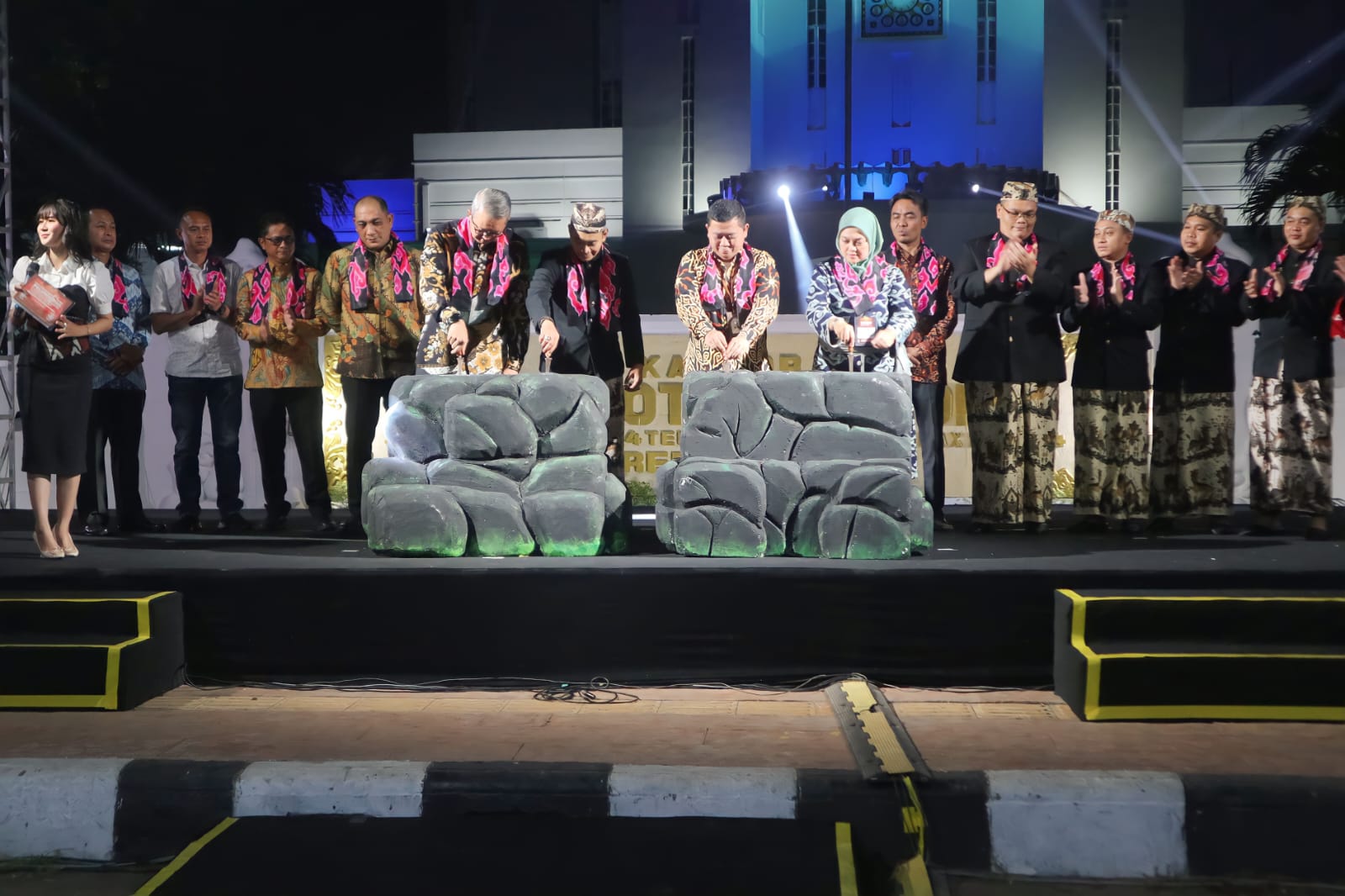 KPU Kota Cirebon launching tahapan Pilwakot KPU Kota Cirebon launching tahapan Pilwakot