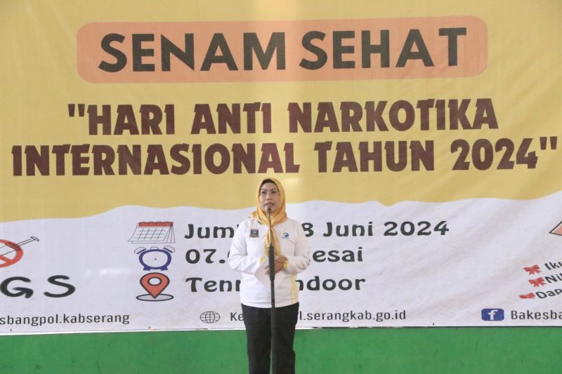 Bupati Serang ajak warga saling mengingatkan bahaya narkoba