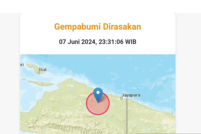 Gempa Papua pegunungan akibat aktivitas sesar lokal Gempa Papua pegunungan akibat aktivitas sesar lokal