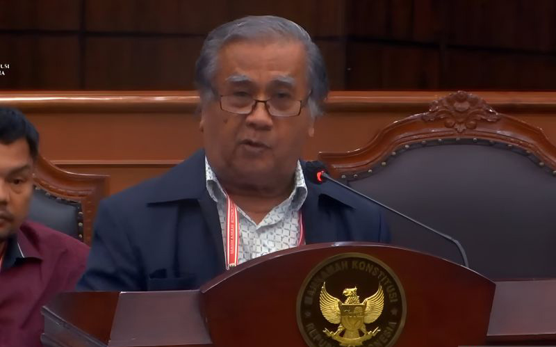 Mantan Hakim MK sebut Pileg DPD Sumbar tidak sah