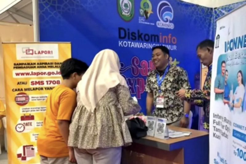 Diskominfo sediakan layanan internet gratis di arena Sampit Expo 2024 Diskominfo sediakan layanan internet gratis di arena Sampit Expo 2024
