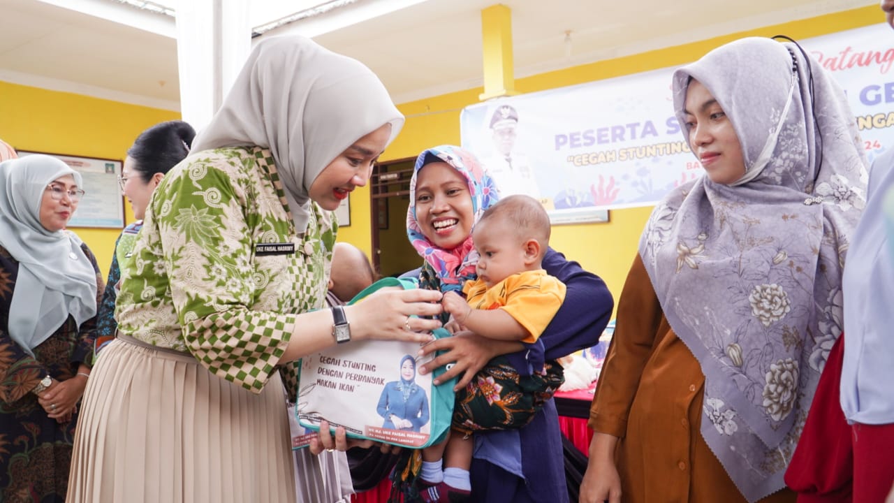 Gemarikan di Batang Serangan sebagai upaya penurunan stunting. Gemarikan di Batang Serangan sebagai upaya penurunan stunting.