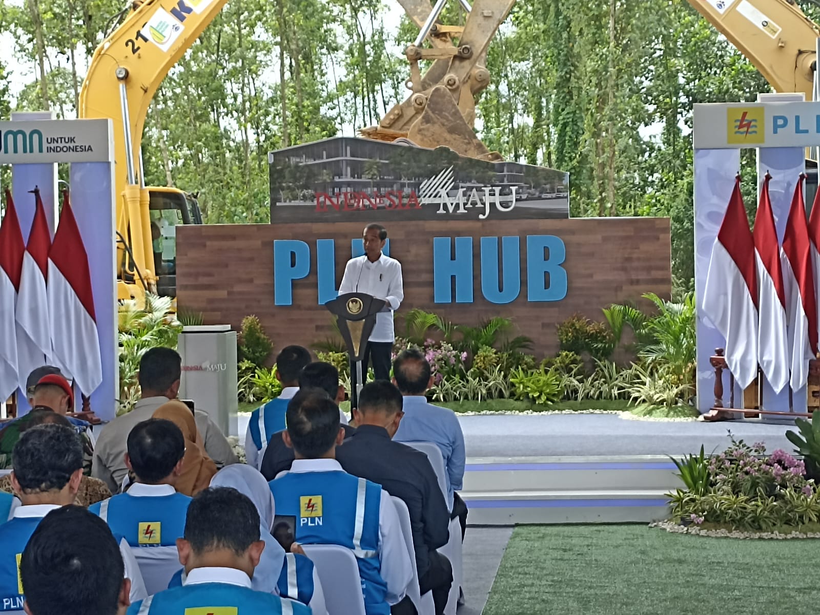 Pembangunan PLN Hub, pusat ekosistem transisi energi dan layanan digital di jantung IKN