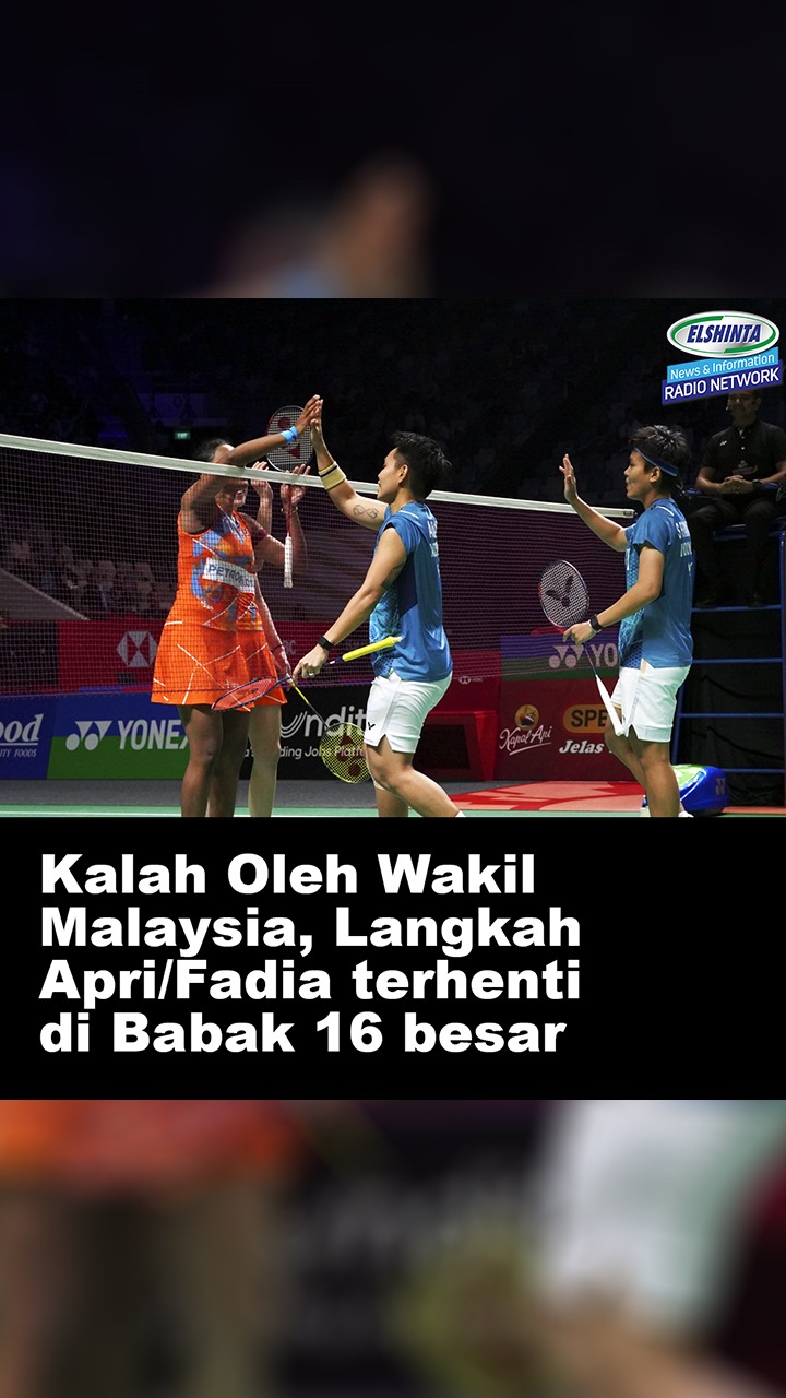 Kalah oleh wakil Malaysia, langkah April/Fadiah terhenti di babak 16 besar Kalah oleh wakil Malaysia, langkah April/Fadiah terhenti di babak 16 besar
