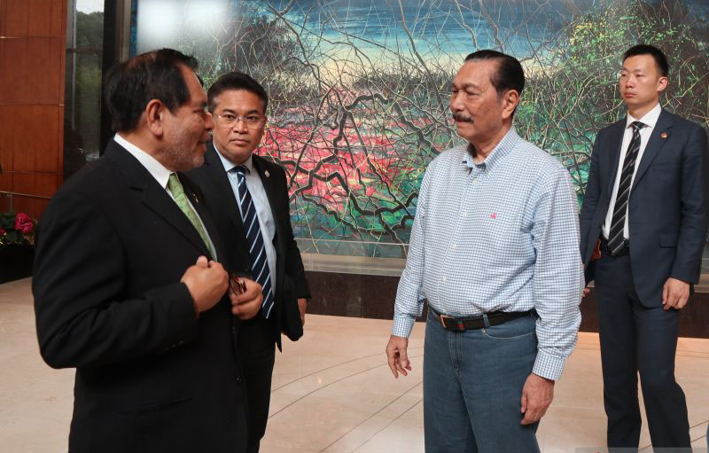 Menko Luhut tekankan ke investor China jaga lingkungan di Indonesia