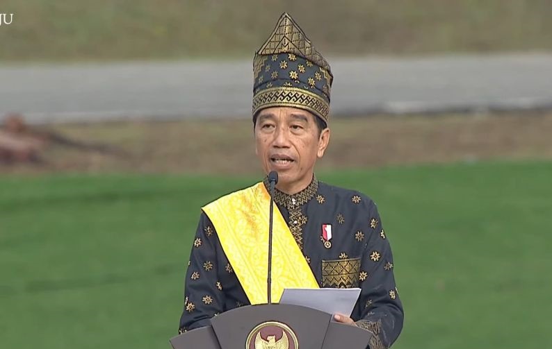 Jokowi: Pancasila pembebas dari ketergantungan terhadap pihak asing Jokowi: Pancasila pembebas dari ketergantungan terhadap pihak asing