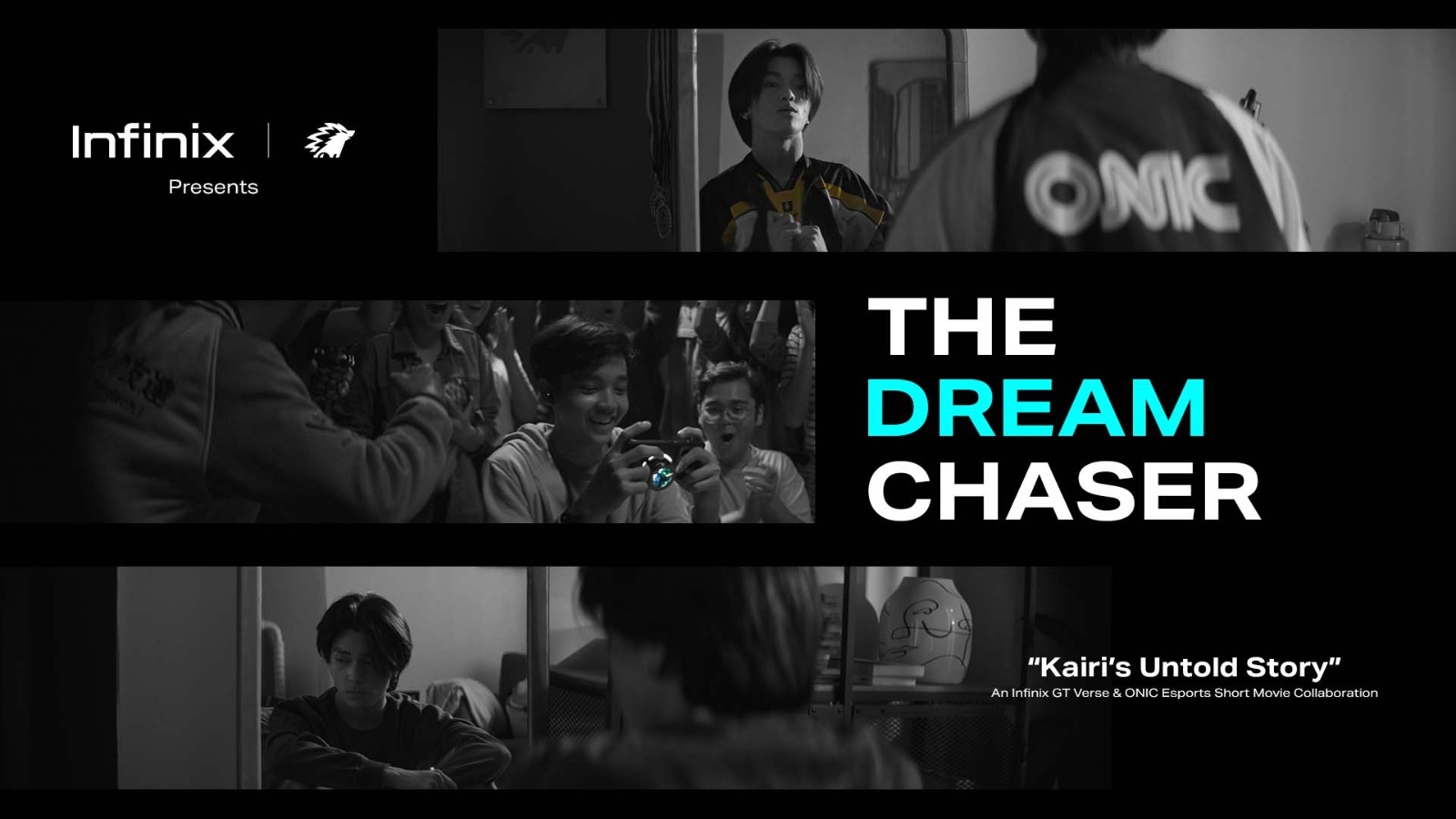 Dukung pegiat e-sport, Infinix - ONIC Esports buat film pendek, The Dream Chaser: Kairis Untold Stories Dukung pegiat e-sport, Infinix - ONIC Esports buat film pendek, The Dream Chaser: Kairis Untold Stories