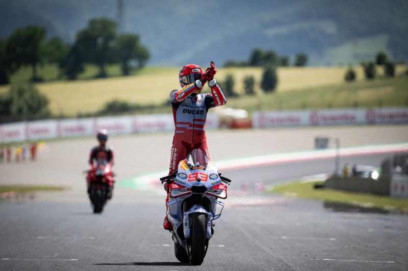 Marc Marquez incar kemenangan di MotoGP Italia 2024 Marc Marquez incar kemenangan di MotoGP Italia 2024
