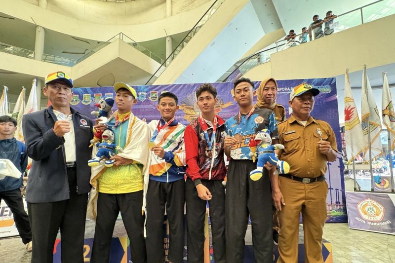 Kota Tangerang puncaki POPDA Banten dengan 100 medali