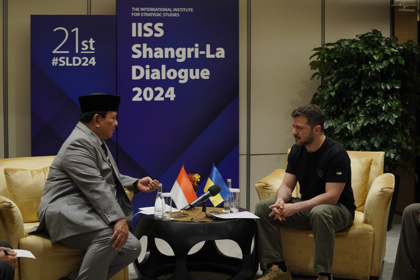 Menhan Prabowo bertemu Presiden Ukraina bahas perdamaian dan keamanan internasional