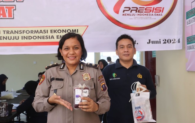 Sambut Hari Bhayangkara ke-78, Polres Langkat gelar bakti kesehatan Sambut Hari Bhayangkara ke-78, Polres Langkat gelar bakti kesehatan
