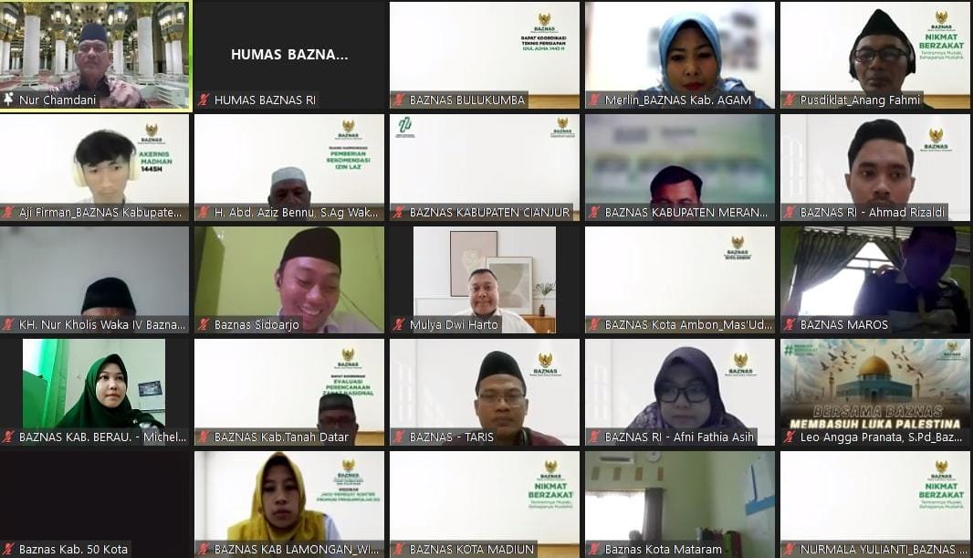 BAZNAS RI tingkatkan keterampilan amil dalam pengelolaan informasi BAZNAS RI tingkatkan keterampilan amil dalam pengelolaan informasi
