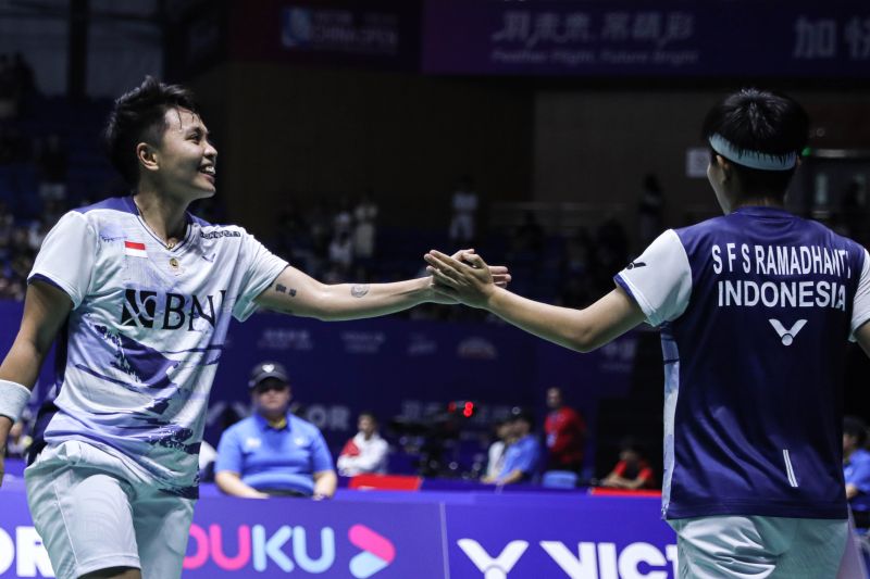 Ganda putri Indonesia maju ke final Swiss Open Ganda putri Indonesia maju ke final Swiss Open