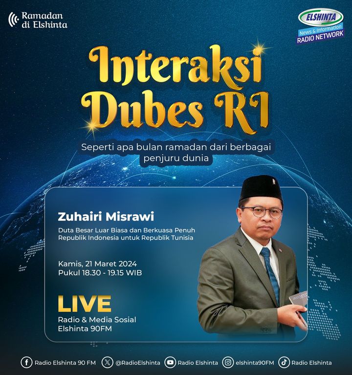 Interaksi Dubes RI bersama Zuhairi Misrawi Interaksi Dubes RI bersama Zuhairi Misrawi