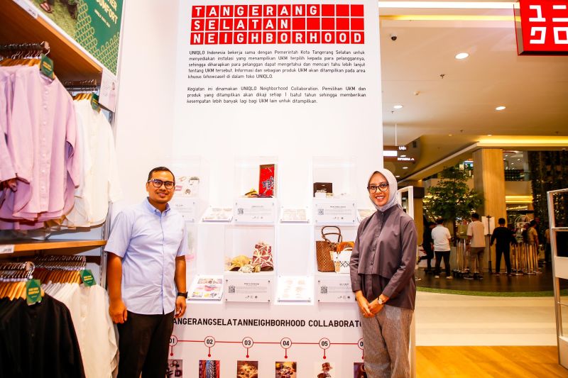 Enam produk UMKM Tangsel berhasil masuk Uniqlo Living World Serpong Enam produk UMKM Tangsel berhasil masuk Uniqlo Living World Serpong