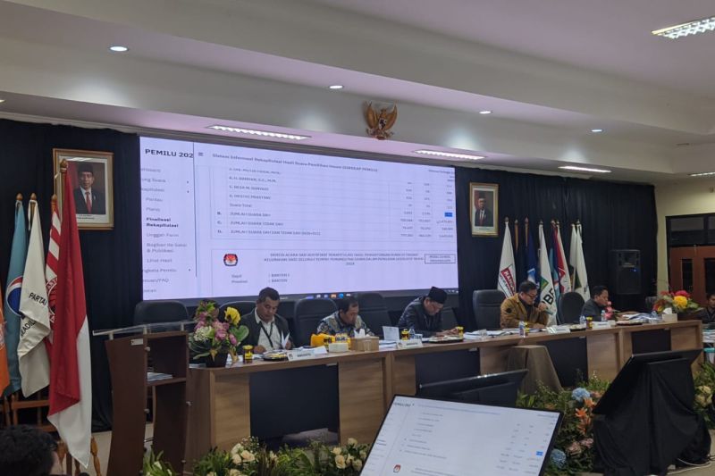 Dua saksi paslon tolak penandatangan hasil pleno di Provinsi Banten Dua saksi paslon tolak penandatangan hasil pleno di Provinsi Banten
