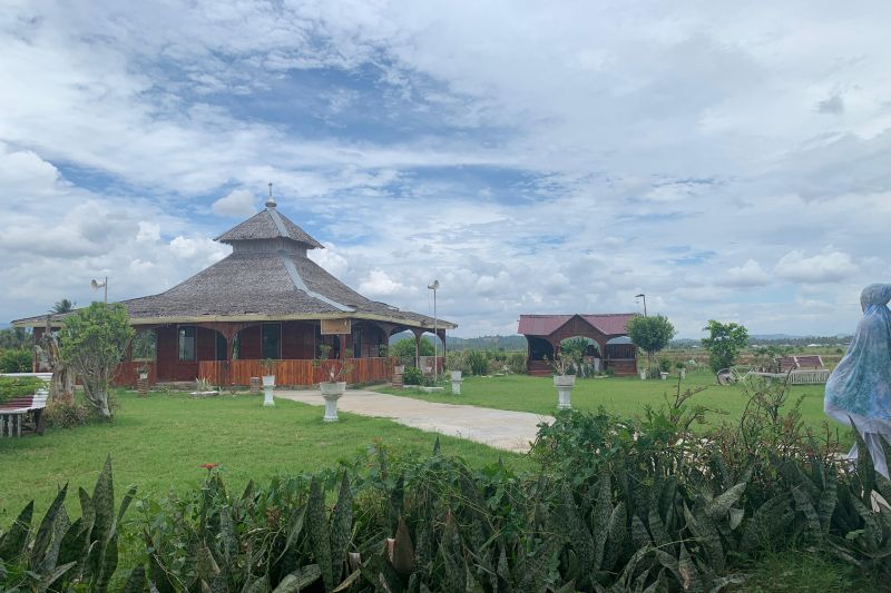 Lokasi bekas perjudian di Gorontalo disulap menjadi bangunan masjid
