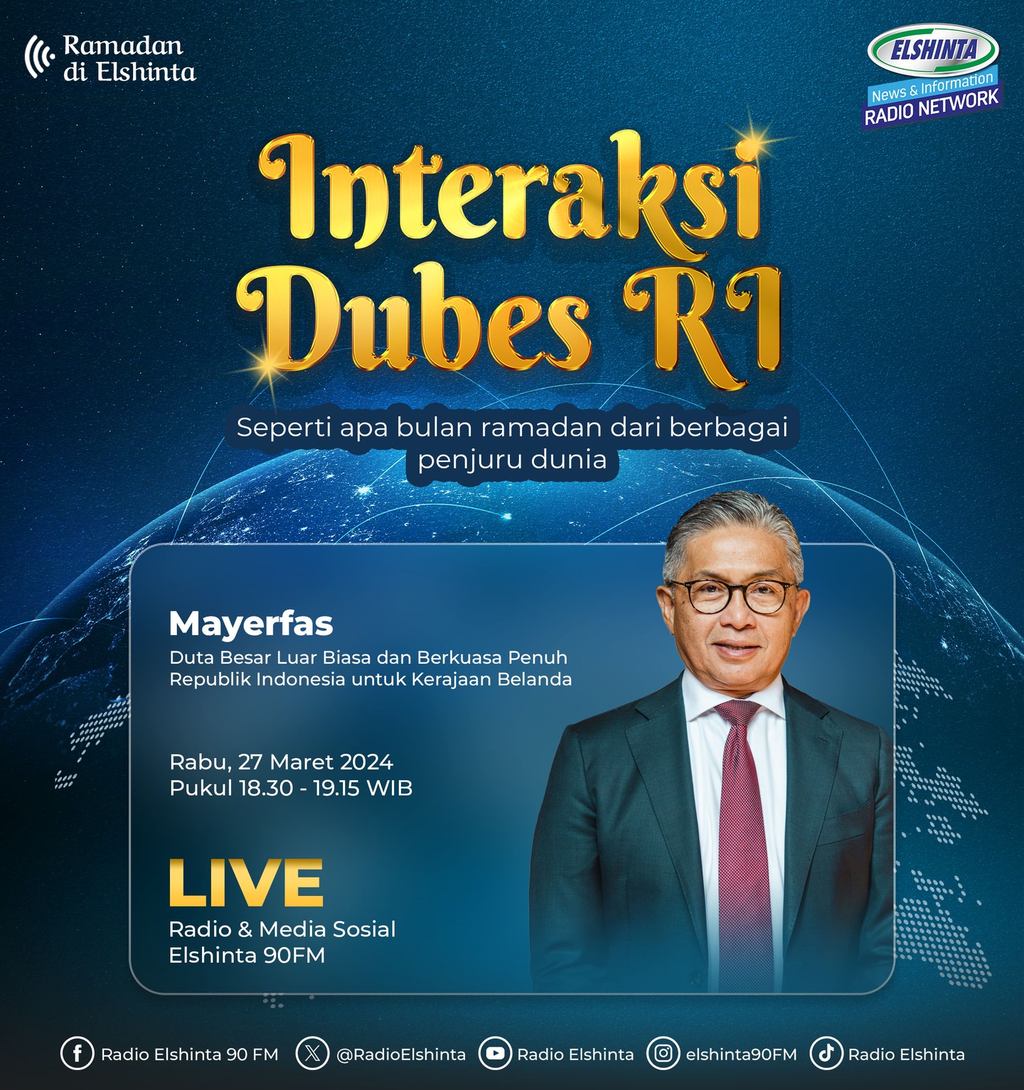 Interaksi Dubes RI, Duta Besar Luar Biasa dan Berkuasa Penuh Republik Indonesia untuk Kerajaan Belanda Interaksi Dubes RI, Duta Besar Luar Biasa dan Berkuasa Penuh Republik Indonesia untuk Kerajaan Belanda