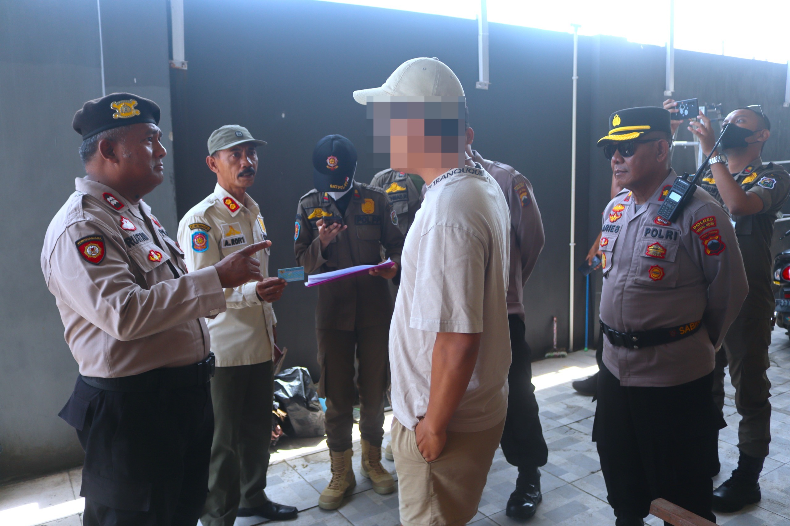 Operasi Pekat, Polres Tegal Kota amankan empat pasangan tidak sah Operasi Pekat, Polres Tegal Kota amankan empat pasangan tidak sah