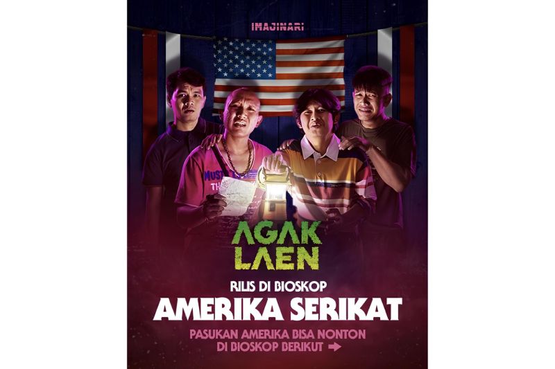 Agak Laen jadi film Indonesia pertama tayang di Amerika tahun ini Agak Laen jadi film Indonesia pertama tayang di Amerika tahun ini