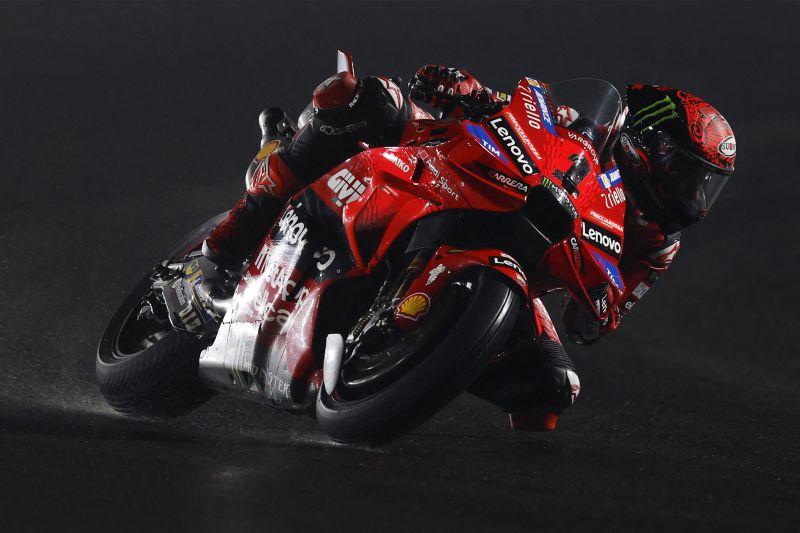 Bagnaia kecewa tak tampil maksimal pada sesi latihan MotoGP Qatar Bagnaia kecewa tak tampil maksimal pada sesi latihan MotoGP Qatar