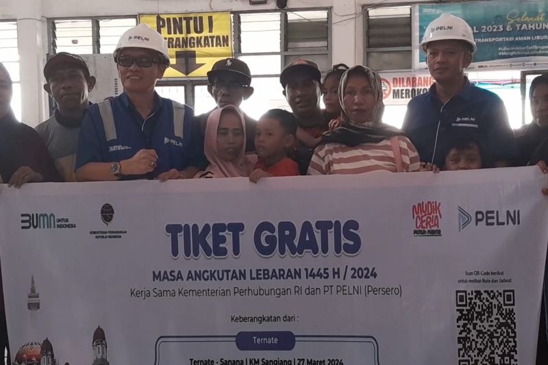 Pelni buka mudik gratis perdana dengan rute pelayaran Ternate - Sanana Pelni buka mudik gratis perdana dengan rute pelayaran Ternate - Sanana