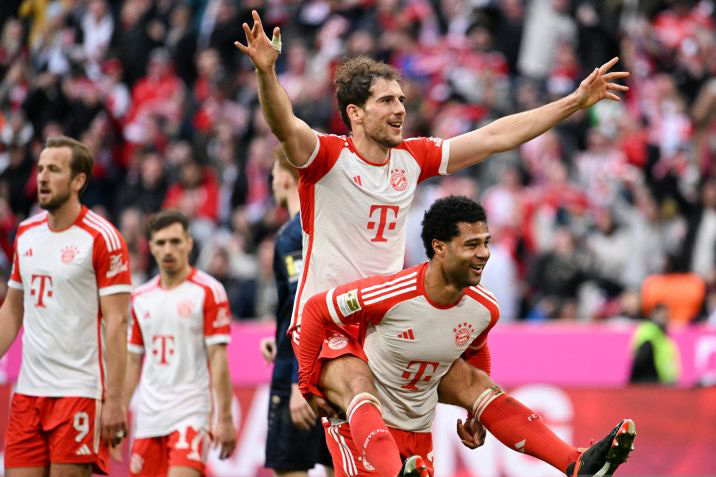 Bayern pangkas ketertinggalan dari Leverkusen pada klasemen Liga Jerman Bayern pangkas ketertinggalan dari Leverkusen pada klasemen Liga Jerman