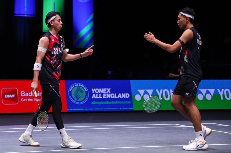 Fajar/Rian makin termotivasi berlaga di semifinal All England 2024 Fajar/Rian makin termotivasi berlaga di semifinal All England 2024