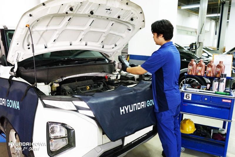 Hyundai Gowa berikan pelayanan pengecekan mobil gratis bagi pelanggan Hyundai Gowa berikan pelayanan pengecekan mobil gratis bagi pelanggan