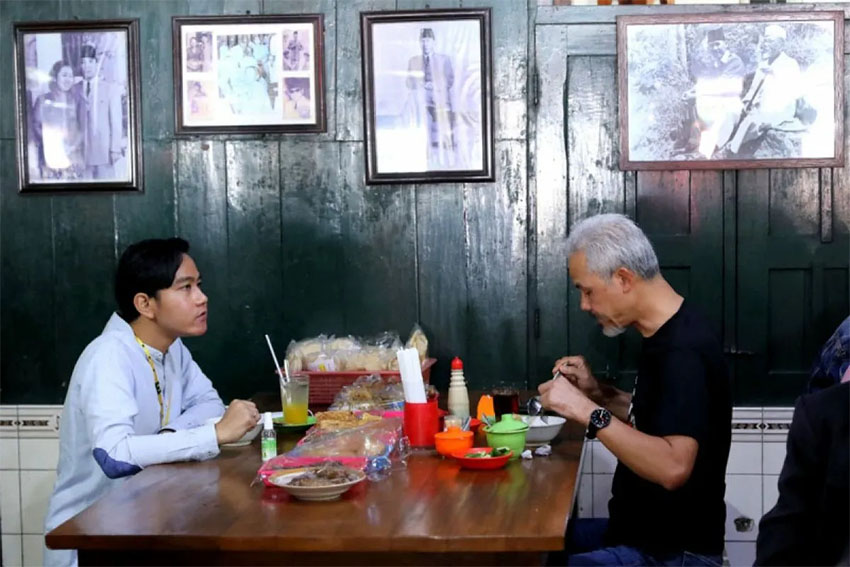 Gibran bantah tawari Ganjar kursi menteri Gibran bantah tawari Ganjar kursi menteri