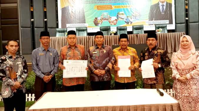 Kawal PPDBM 2024, Kanwil Kemenagsu, Ombudsman dan Poldasu teken komitmen Kawal PPDBM 2024, Kanwil Kemenagsu, Ombudsman dan Poldasu teken komitmen
