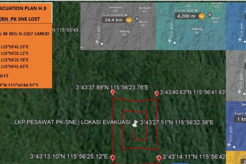 Tim SAR Gabungan kembali mencari pesawat Smart Aviation yang jatuh Tim SAR Gabungan kembali mencari pesawat Smart Aviation yang jatuh