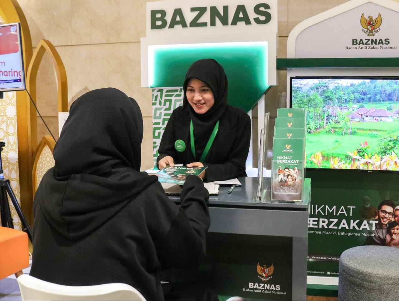 Gerai zakat Ramadhan BAZNAS beri layanan kemudahan ZIS hingga infak Palestina Gerai zakat Ramadhan BAZNAS beri layanan kemudahan ZIS hingga infak Palestina