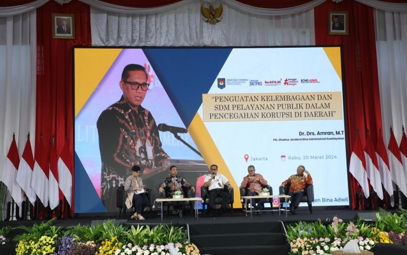 Kemendagri tekankan profesionalisme aparat perizinan cegah korupsi