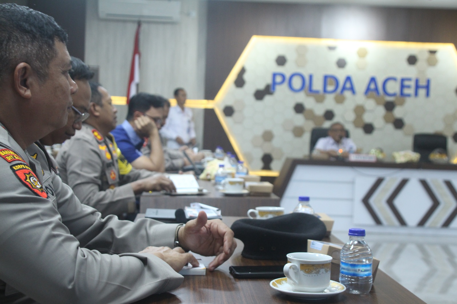 Wakapolda Aceh bersama Tim KKDN Setjen Wantannas bahas soal Rohingya Wakapolda Aceh bersama Tim KKDN Setjen Wantannas bahas soal Rohingya