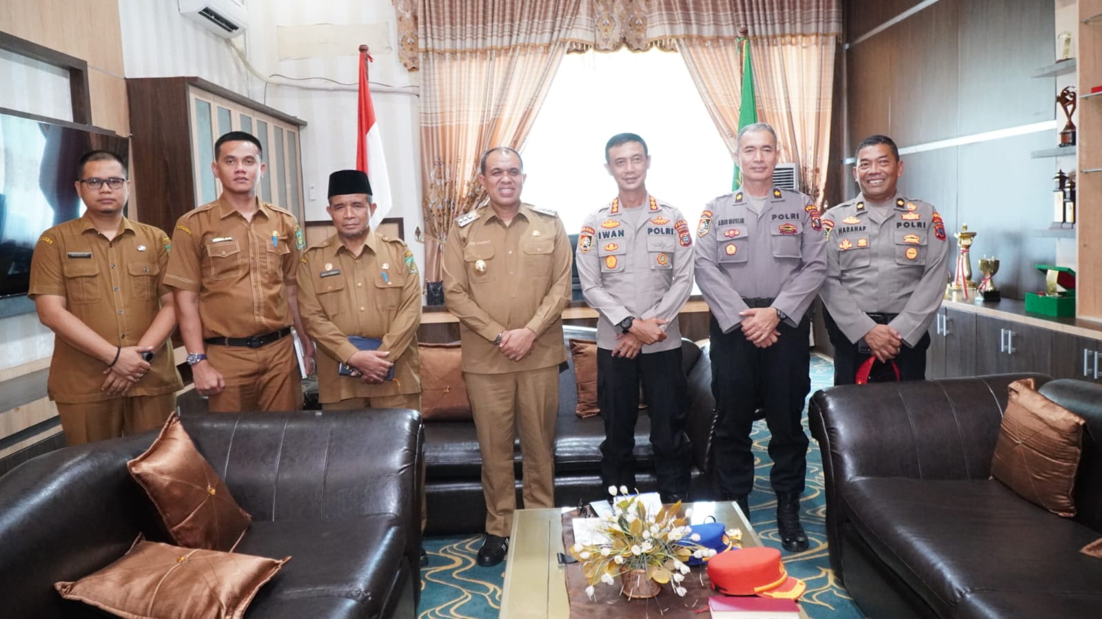 Kepala SPN Polda Sumut komitmen bersinergi dengan Pemkab Langkat Kepala SPN Polda Sumut komitmen bersinergi dengan Pemkab Langkat