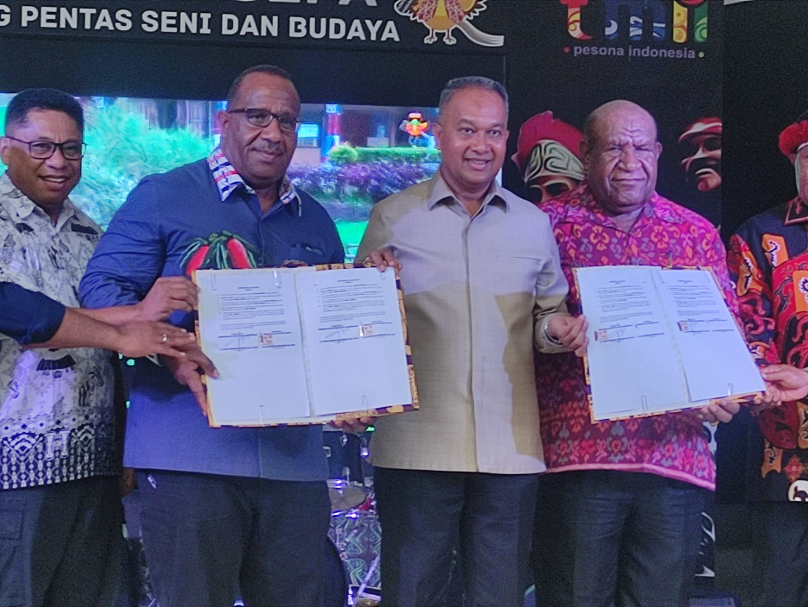 Pemprov-Anjungan Papua TMII kerjasama percepat pembangunan di Papua Pegunungan Pemprov-Anjungan Papua TMII kerjasama percepat pembangunan di Papua Pegunungan