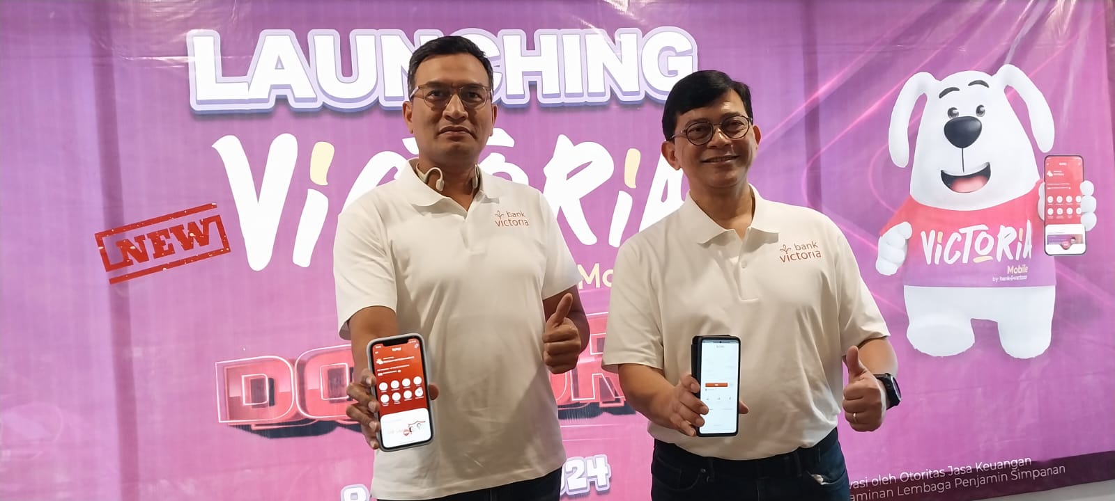 Sempurnakan layanan, Bank Victoria launching The New Victoria Mobile Sempurnakan layanan, Bank Victoria launching The New Victoria Mobile