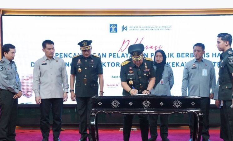 Ditjen KI mencanangkan pelayanan publik berbasis HAM Ditjen KI mencanangkan pelayanan publik berbasis HAM